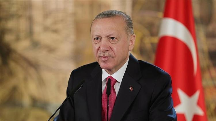 Cumhurbaşkanı Erdoğan'dan Şehit İtfaiye Eri Öz'ün Ailesine Taziye Mesajı