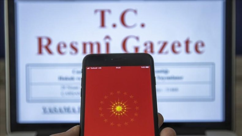 Cumhurbaşkanlığı Atamaları Resmi Gazete'de