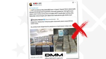Dezenformasyonla M&uuml;cadele Merkezi'nden T&uuml;rk diplomasisine y&ouml;nelik iftira kampanyasına sert yanıt