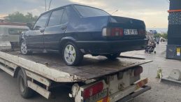 Drift Yapan Sürücüye 48 Bin 559 Lira Para Cezası
