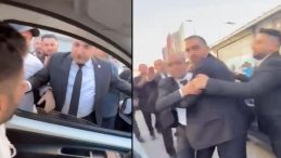 Düğün Konvoyu Yolun Trafiğini Kapatınca Gergin Anlar Yaşandı!