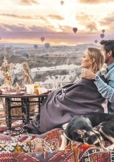 D&uuml;nyanın En Romantik Yeri Kapadokya