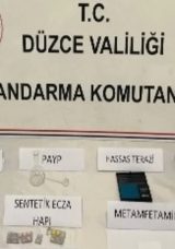 D&uuml;zce'de Zehir Tacirlerine Jandarmadan Sert Darbe