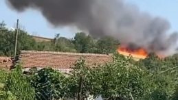Edirne'deki Tarlada Yangın Kontrol Altına Alındı