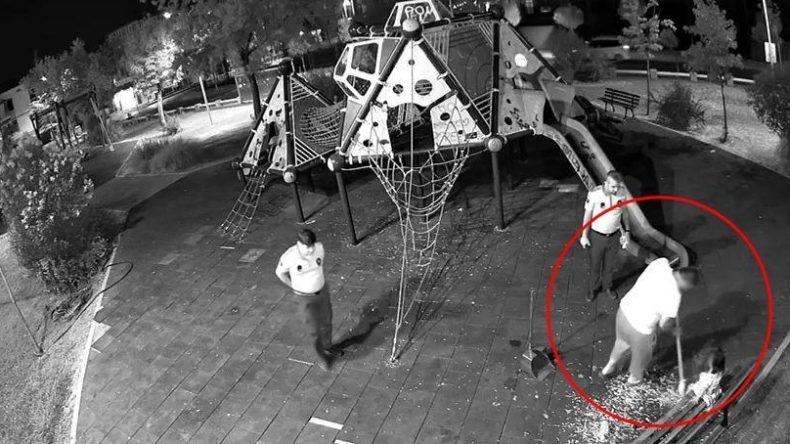 Ekipler Kameralardan Tespit Etti, Bölgeye Gelip Hepsini Tek Tek Toplattırdı