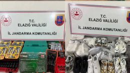 Elazığ’da Kaçak Ürün Operasyonu: 1 Milyon 450 Bin TL Değerinde Malzeme Ele Geçirildi