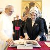 Emine Erdoğan ile Papa’nın Görüşmesi