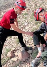 Erciyes Dağı'nda Mahsur Kalan İki Dağcı 7 Saatte Kurtarıldı