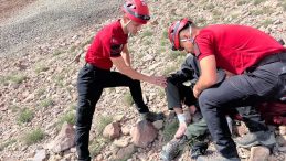 Erciyes Dağı'nda Mahsur Kalan İki Dağcı 7 Saatte Kurtarıldı