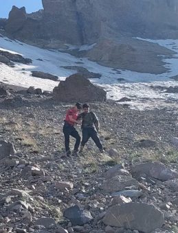 Erciyes'ten İnerken Kaybolan Dağcı Kurtarıldı