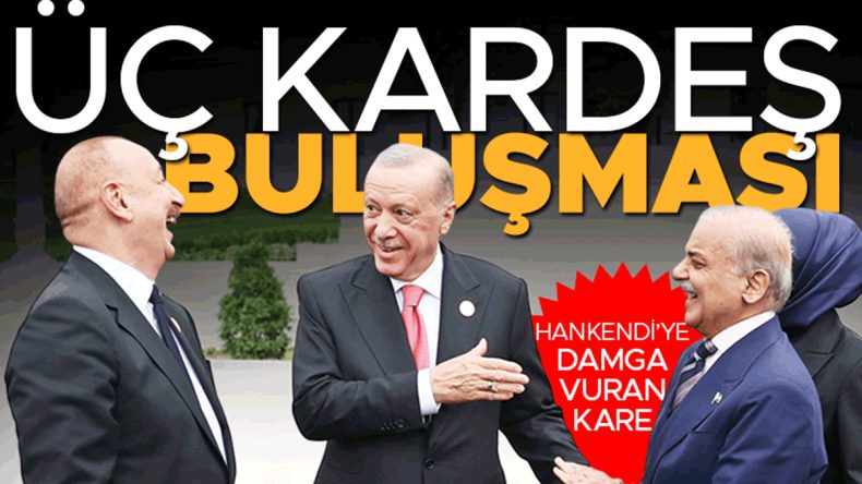 Erdoğan Azerbaycan’dan seslendi: İsrail’in zulmüne sessiz kalamayız