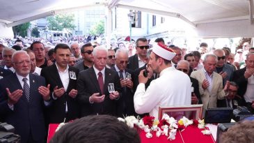 Eski CHP Genel Başkanı Altan &Ouml;ymen Son Yolculuğuna Uğurlandı