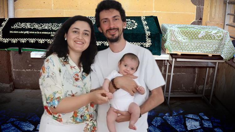 Faciaya Kurban Gidildi… Cenazede Duygulandıran Anlar! Anne ve Bebeği Aynı Mezara Defnedildi