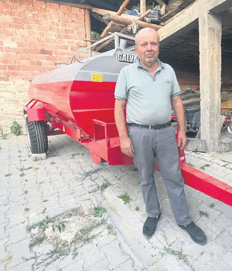 Fedakar çiftçi Ramazan Doğru