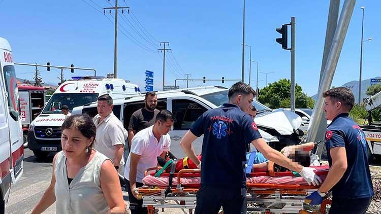 Fethiye'de Kaza! Çok Sayıda Yaralı Var