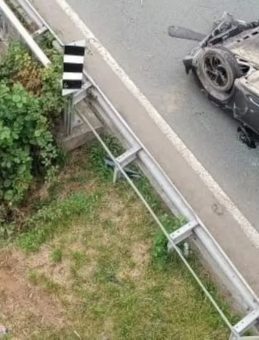 Fındıklı’da Korkutucu Kaza! Araç Deniz Kenarına Uçtu