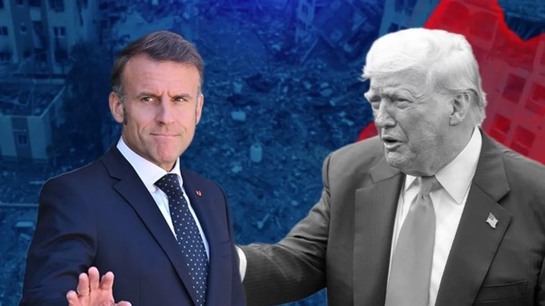 Fransa Cumhurbaşkanı Macron'un Filistin Açıklamasına Trump'tan Tepki: "Konuşmalarının Hiçbir Önemi Yok!"