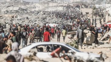 Gazze&rsquo;de İnsanlık Dışı S&uuml;rg&uuml;n Planı