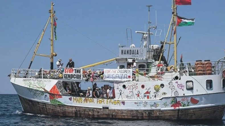 Gazze’ye Yardım Götüren Hanzala'ya Deniz Korsanları Gibi Saldırdılar