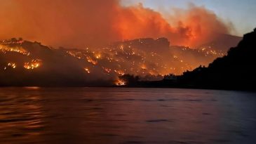 Girit Adası'nda Yangın Krizi: Binlerce Kişi Tahliye Edildi