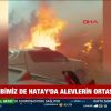 A Haber Muhabiri Alevler Arasında Kaldı