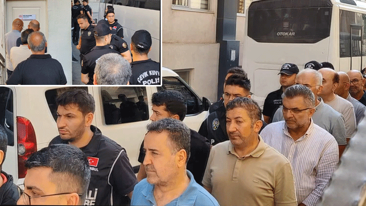 HAKMAR ve TATBAK'a Operasyon: Şüpheliler Adliyeye Sevk Edildi