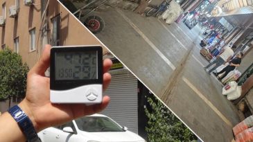 Hava Sıcaklığı 47 Derecenin &Uuml;zerine &Ccedil;ıktı! Esnaflar Kepenk Kapattı, İlt&ccedil;ede Hayat Durd&uuml;