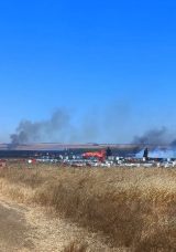 Hayrabolu'daki Anız Yangınında 400 Arı Kovanı Zarar G&ouml;rd&uuml;