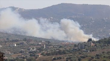 İsrail Ordusu, L&uuml;bnan'ın G&uuml;neyine Hava Taarruzu Ger&ccedil;ekleştirdi