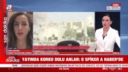 İsrail'in Suriye'deki Genelkurmay Karargahı'nı Vurması Sırasında Canlı Yayında Olan Spiker Yaşadıklarını Anlattı!