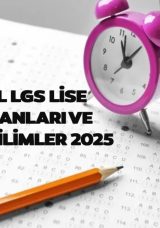 İstanbul Lise Taban Puanları 2025: MEB LGS Anadolu, Fen, Sosyal Bilimler, İmam Hatip İstanbul Liseleri Taban Puanları ve Kontenjanları