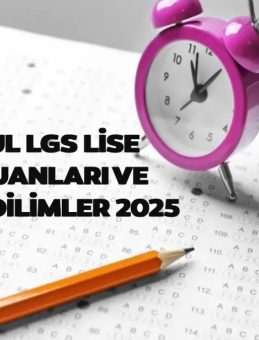 İstanbul Lise Taban Puanları 2025: MEB LGS Anadolu, Fen, Sosyal Bilimler, İmam Hatip İstanbul Liseleri Taban Puanları ve Kontenjanları