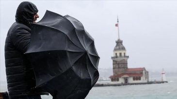 İstanbul Valiliği'nden R&uuml;zgar Uyarısı: 5 G&uuml;n S&uuml;recek, Hızı 50 km'yi Bulacak