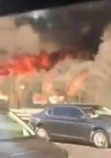 İstanbul'da Metrob&uuml;s Kıyameti: Alev Alev Yandı!