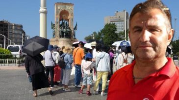 İstanbullu Esnafın Sıcakla Sınavı: Sıcaklık 100 Dereceyi Ge&ccedil;iyor