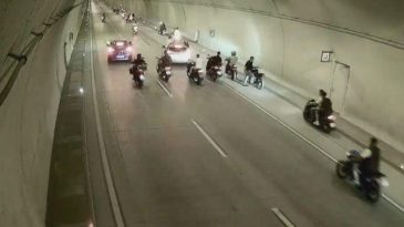 İstanbul&rsquo;da Motosiklet S&uuml;r&uuml;c&uuml;lerine T&uuml;nel Kapama Ceza Ravagesi