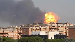 İtalya'nın başkenti Roma'da korkunç bir patlama! Şehir savaş alanına dönüştü… Çok sayıda yaralı var