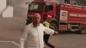 İyi Partili Belediye Başkanı Bekir Torun'dan G&ouml;zler &Ouml;n&uuml;nde Provokasyon: Ka&ccedil;ış Anı