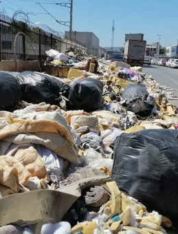 İzmir'de Pes Dedirten Manzara: Vatandaşlar Şehrin Ortasında Biriken Çöp Yığınlarına Tepki Gösterdi!