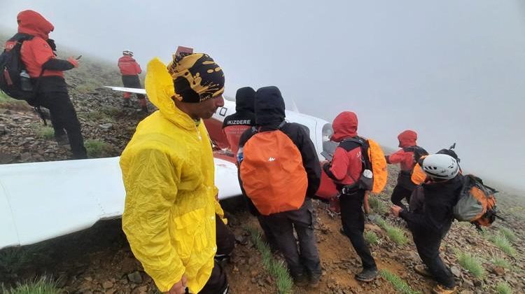 Kaçkar Dağları’nda Düşen Uçaktan Mucize Kurtuluş: Uçakta Olması Hayatta Tuttu