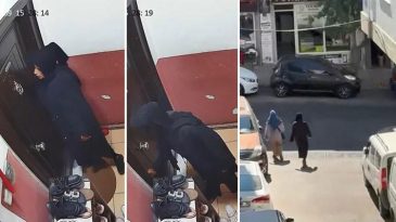 Kağıthane'de Kapıyı Dinleyip Kart ile A&ccedil;maya &Ccedil;alıştı, Ses Gelince Ka&ccedil;tı