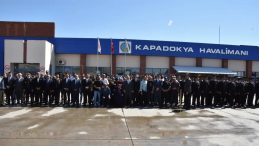 Kahramanlar Kapadokya Havalimanı’ndan Memleketlerine Uğurlandı