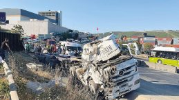 Konteyner Düştü, 5 Kişi Hayatını Kaybetti