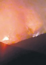 Konya&rsquo;da yangın Isparta sınırına dayandı