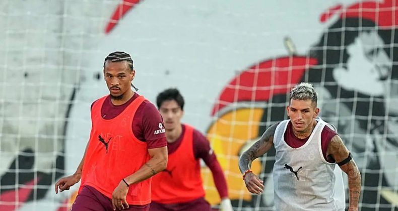 Leroy Sane, Galatasaray ile İlk Antrenmanına Çıktı