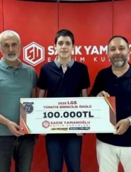 LGS Türkiye Birincisinden Örnek Davranış!