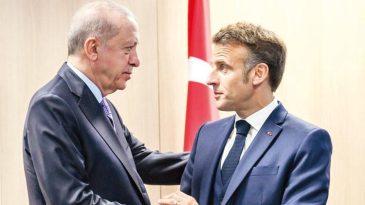 Macron ile Gazze &Uuml;zerine G&ouml;r&uuml;şme
