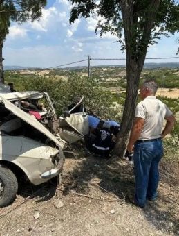 Manisa'da Korkunç Kaza: 1 Ölü, 4 Yaralı