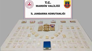 Mardin&rsquo;de Uyuşturucu Operasyonu: 11 Bin Hap Ele Ge&ccedil;irildi, 1 G&ouml;zaltı