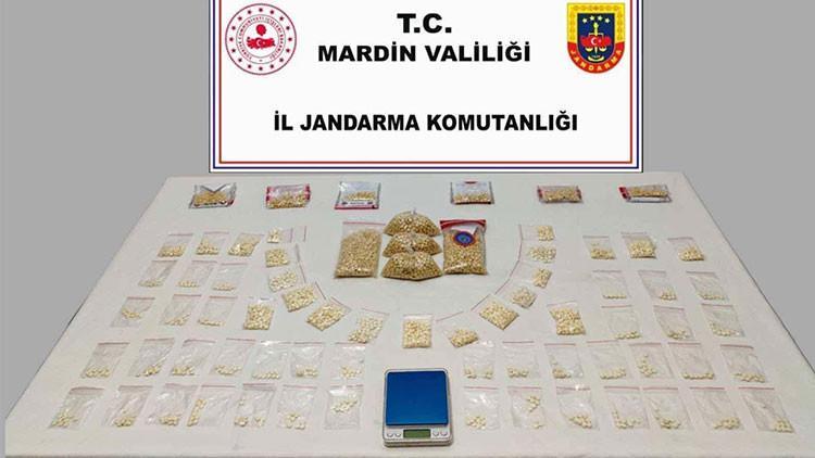 Mardin’de Uyuşturucu Operasyonu: 11 Bin Hap Ele Geçirildi, 1 Gözaltı